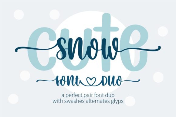 Download Snow Cute Duo - Cute Collection